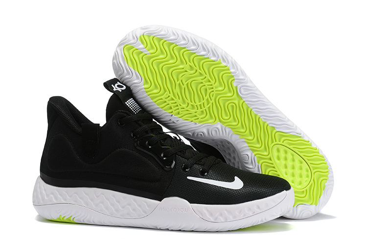 Nike KD Trey IV Premium Black White Green Shoes